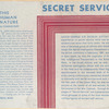 Secret service.