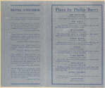 Hotel universe, a play.