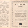Martha and Mary.