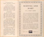 Martha and Mary.