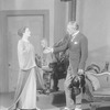 Lynn Fontanne as Jennifer Dibedat and Baliol Holloway as Sir Colenso Ridgeon.