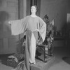 Lynn Fontanne as Jennifer Dubedat. Gown designed by Aline Bernstein.