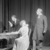 Lynn Fontanne (as Jennifer Dubedat) and Baliol Holloway (as Sir Colenso Ridgeon) in Shaw's "Doctor's dilemma," NYC. 1927.