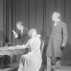 Lynn Fontanne (as Jennifer Dubedat) and Baliol Holloway (as Sir Colenso Ridgeon) in Shaw's "Doctor's dilemma," NYC. 1927.