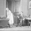 Helen Westley as Emmy and Charles Romano as Redpenny in the "Doctor's dilemma," NYC. 1927.