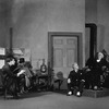 Scene from the "Doctor's dilemma." L to R: Alfred Lunt (Louis Dubedat), Ernest Cossart (Sir Ralph Bloomfield Bonington) and Dudley Digges (Sir Patrick Cullen). Theatre Guild Production, 1927.