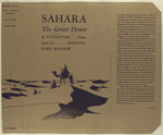 Sahara, the great desert