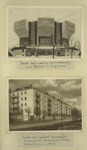 23)Moskva. Klub profsoiuza kommunal'nikov im. t. Rusakova na 24)Stromynke. Moskva. Dom rabochego zhilstroit. kooperativa Proletarskogo Raiona (Bibliotechnaia ul., 15/8).