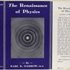 The renaissance of physics