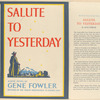 Salute to yesterday
