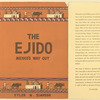 The ejido : Mexico's way out