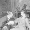 Helen Menken (Irene de Montcel) [or Ann Andrews as Francoise Meillant?] and Basil Rothbone (Jacques Virieu).