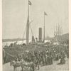Departure of the steamship "Horsa" from Savannah, Georgia, March 19, 1895, with two hundred Negroes aboard for Liberia