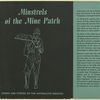 Minstrels of the mine patch; songs and stories of the anthracite industry