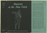 Minstrels of the mine patch; songs and stories of the anthracite industry