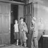 Frances Fuller (Peggy Grant), Lee Tracy (Hildy Johnson) and Osgood Perkins (Walter Burns).