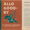 Allo good-by