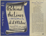 Behind the lines: a book of poems