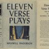 Eleven verse plays