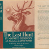 The last hunt