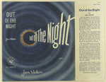 Out of the night. [with a picture on cover].