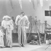 Scene from the original production of "The Green Pastures." Set and costumes designed by Robert Edmond Jones. NYC: Mansfield Theatre, 1930. Costumes by Helen Theatrical Costume Company.