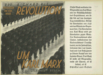 Revolution um Karl Marx.