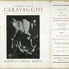 Caravaggio; mit 44 Lichtdrucktafeln und 12 Textabbildungen.