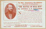 "The Battle of Bull Run," by General E. P. Alexander of the Confederate Army