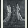 Queen Alexandra and her duaghters, the picture shows from left to right, Princess Victoria, Queen Alexandra and the Duchess of Fife (the princess royal).