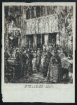 The ceremony in the Cathedral of Atocha, the marriage of the king of Spain.