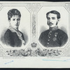 The Archduchess Marie Christine of Austria [and] King Alfonso XII., of Spain.
