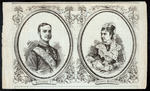 Alphonso XII [and] Infanta Mercedes : A review before the Royal Palace at Madrid ; The marriage of the king of Spain in Madrid today.