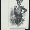 Spain, King Alfono XII. in his uniform as colonel of a Schleswig-Holstein regiment.