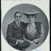 Le marriage du roi d'Espagne, dernier portrait d'Alphonse XIII et de la princesse Ena de Battenburg.