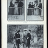 Spain's king and queen out of sight of the throne : The youthfulness of Spain's royal pair has always been manifest in their eager interest in the shop-windows encountered on their rambles ; The king and his English queen on a 'snap-shooting' expedition; A welcome escape from the formalities [from 'Harper's Weekly,' December 16, 1906].