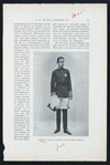 S. M. le roi Alophonse XIII : Alphonse XIII en uniforme de capitane genéral.