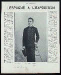 L'Espagne a l'exposition : S. M. Alphonse XIII, roi d'Espagne [from 'Figaro Illustré,' January, 1901].