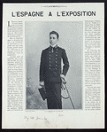 L'Espagne a l'exposition : S. M. Alphonse XIII, roi d'Espagne [from 'Figaro Illustré,' January, 1901].