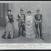The royal Spanish betrothal : A group at Madrid, taken a few days ago (the queen mother, Prince Ferdinan of Bavaria, the Infanta Maria Teresa [and] King Alfonso)
