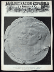 Per progeniem successio, in spiritu continuatio ; Medallón dedicado por 'La Ilustracion Española y Americana,' á conmemorar el acto de la jura de S. M. el Rey Don Alfonso XIII.