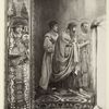 Glavnyi altar'.  Arkhangel Mikhail. Lievaia storona Evkharistii.