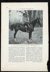 S. M. le roi Alphonse XIII : Médaille commémorative du couronnement de S. M. Alphonse XIII ; S. M. Alphonse XIII a Cheval, d'apres une récente photographie.