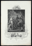 Alfred liberating the family of Hastings ; Alfred addressing the Saxons on the approach of the Danes.