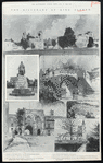 The millenary of King Alfred : remains of Wolvesley Castle, the site of King Alfred's palace ; statue of King Alfred at Wantage, his birthplace ; old Saxon bridge over the parret at Bridgwater, near the battlefield of Ethandune, where Alfred defeated the Danes ; Saxon herring-bone masonry at Wolvesley ; the Old West Gate, Winchester, visited by the celebrants of the Alfred millenary ; Aller Church, where Guthrum and his Danes received baptism as a condition of peace with Alfred.