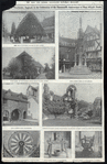 [...] atWinchester, England, in the celebration of the thousandth anniversary of King Alfred's death : Yew tree at Twyford, planted by King Alfred ; Hyde Abbey, at Winchester, burial place of King Alfred ; King Alfred's cross at Winchester ; King Alfred's Gate, Winchester ; Ruins of Wolvesey Castle, Winchester, where King Alfred's court was held for many years ; King Arthur's round table at Winchester, at which King Alfred often sat ; King Alfred relics at Winchester ; The royal chair at Winchester Cathedral.