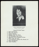 Ruth DeBertram Allen, teacher, lecturer, author