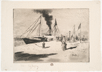 L'Embarcadère à Trouville.