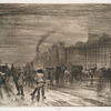 Matinée d'hiver sur les quais.