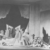 Set and costumes designed by Lee Simonson for "Faust". Theatre Guild Production. NYC: 1928.